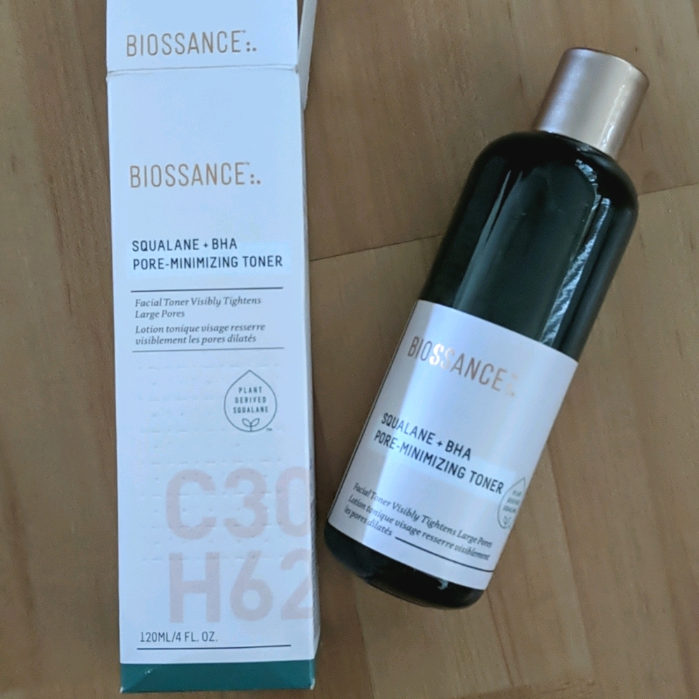 Biossance squalane+bha pore minimizing toner